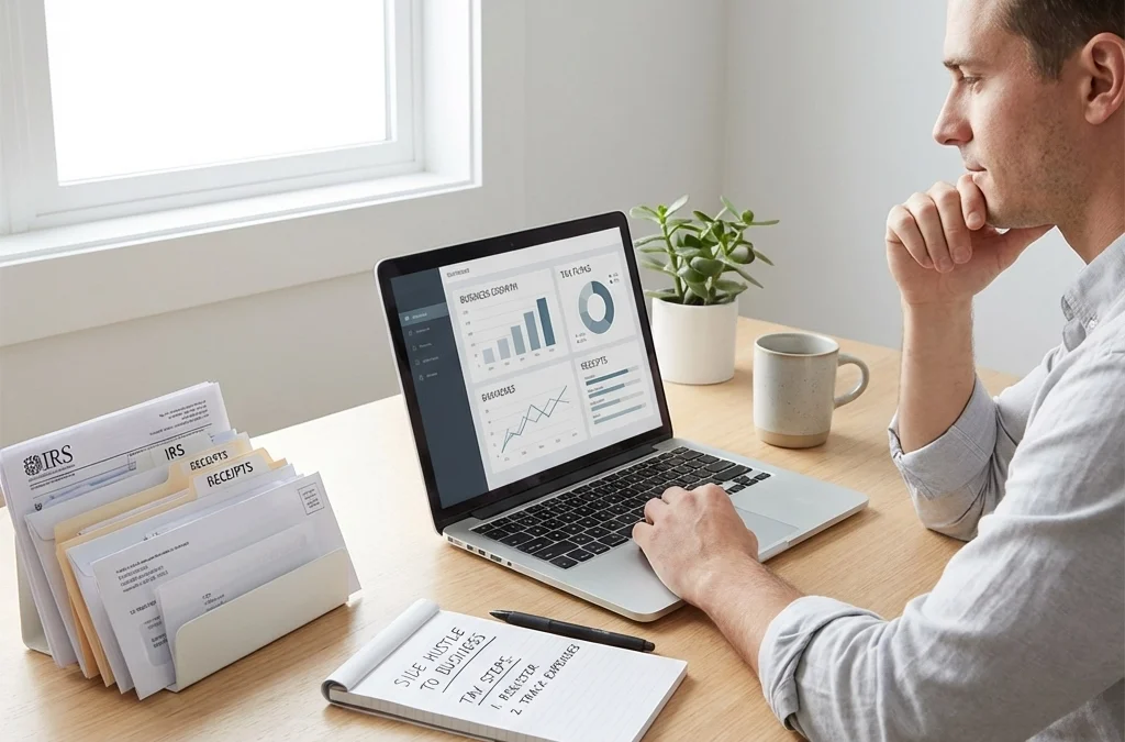 Turning Side Hustles Into Legit Businesses: Tax Steps to Take