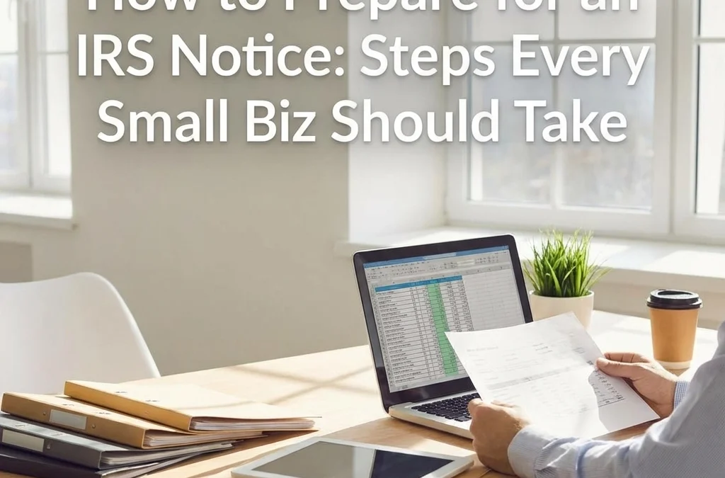How to Prepare for an IRS Notice: Steps Every Small Biz Should Take