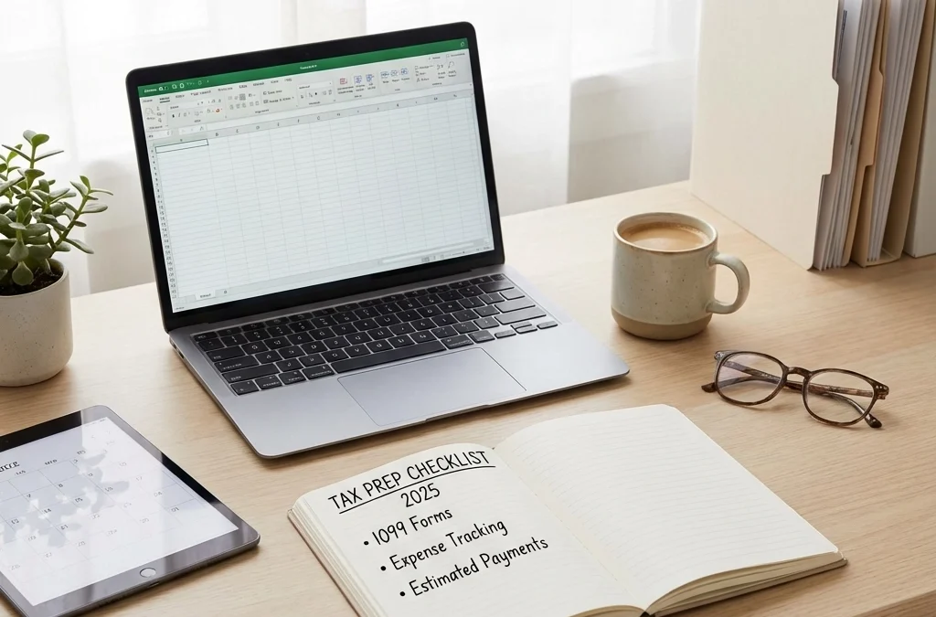 Tax Prep Checklist for First-Time 1099 Earners in 2025