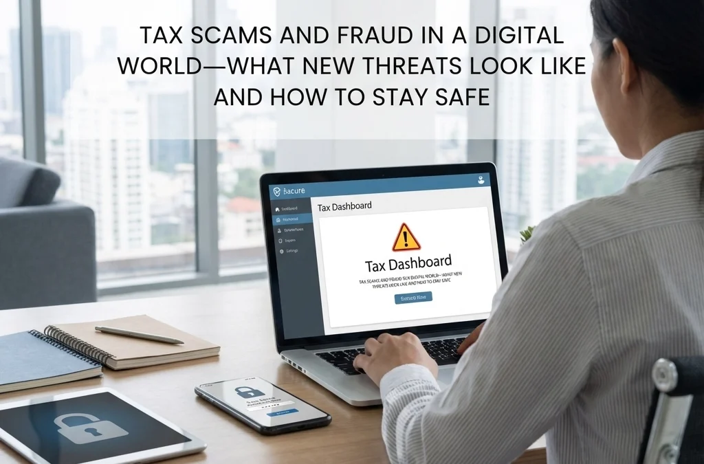 Tax Scams and Fraud in a Digital World: What New Threats Look Like and How to Stay Safe