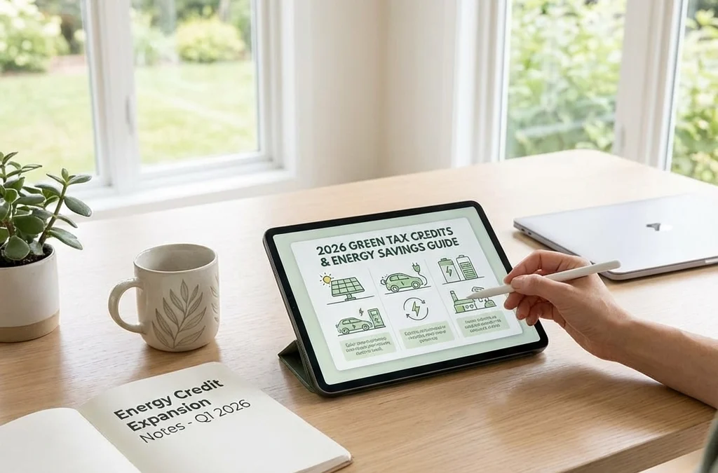 Energy Credits Expanded: Making Sense of New Green Tax Breaks in 2026
