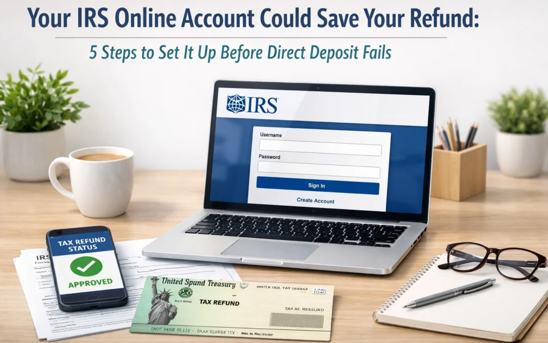 Your IRS Online Account Could Save Your Refund: 5 Steps to Set It Up Before Direct Deposit Fails