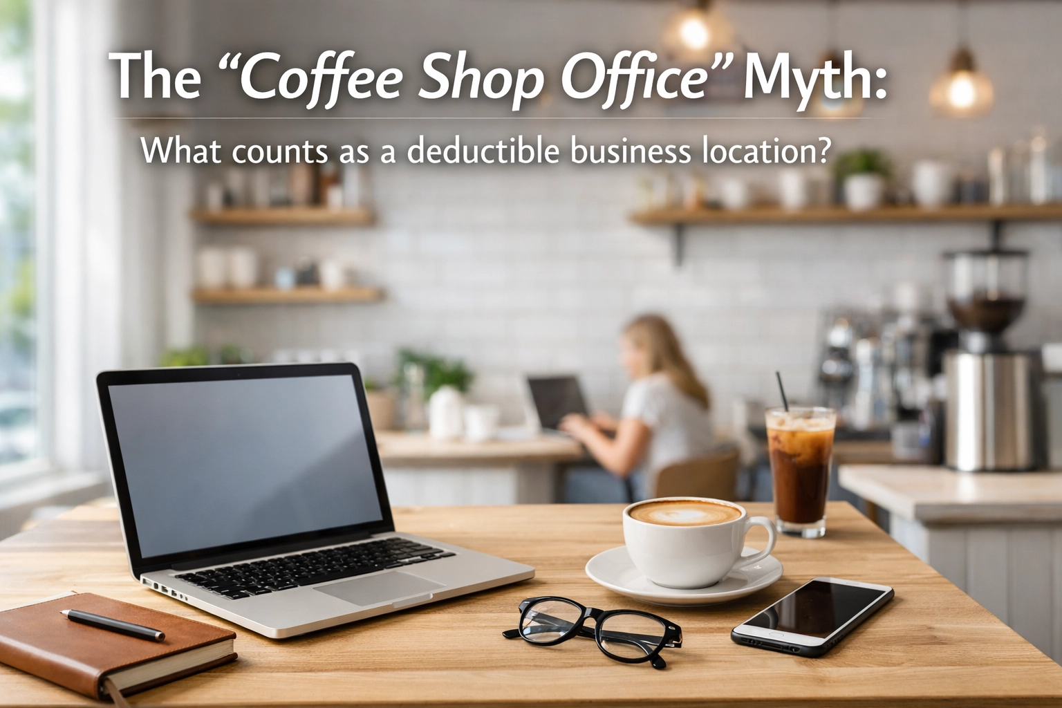 The “Coffee Shop Office” Myth: What counts as a deductible business location?