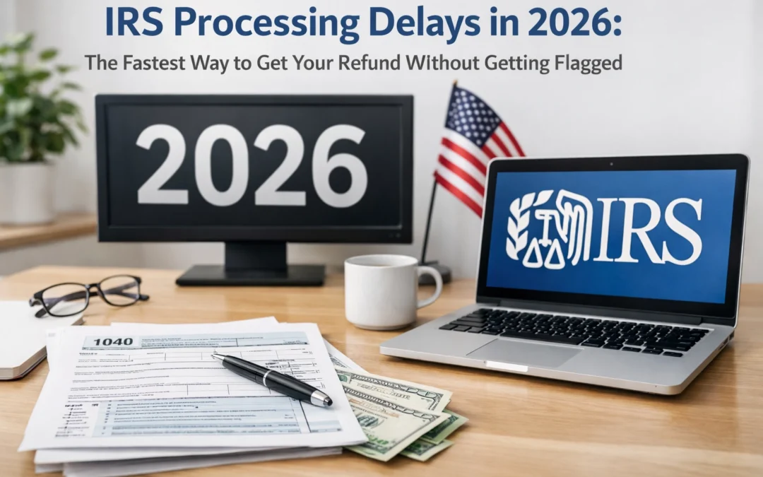 IRS Processing Delays in 2026: The Fastest Way to Get Your Refund Without Getting Flagged