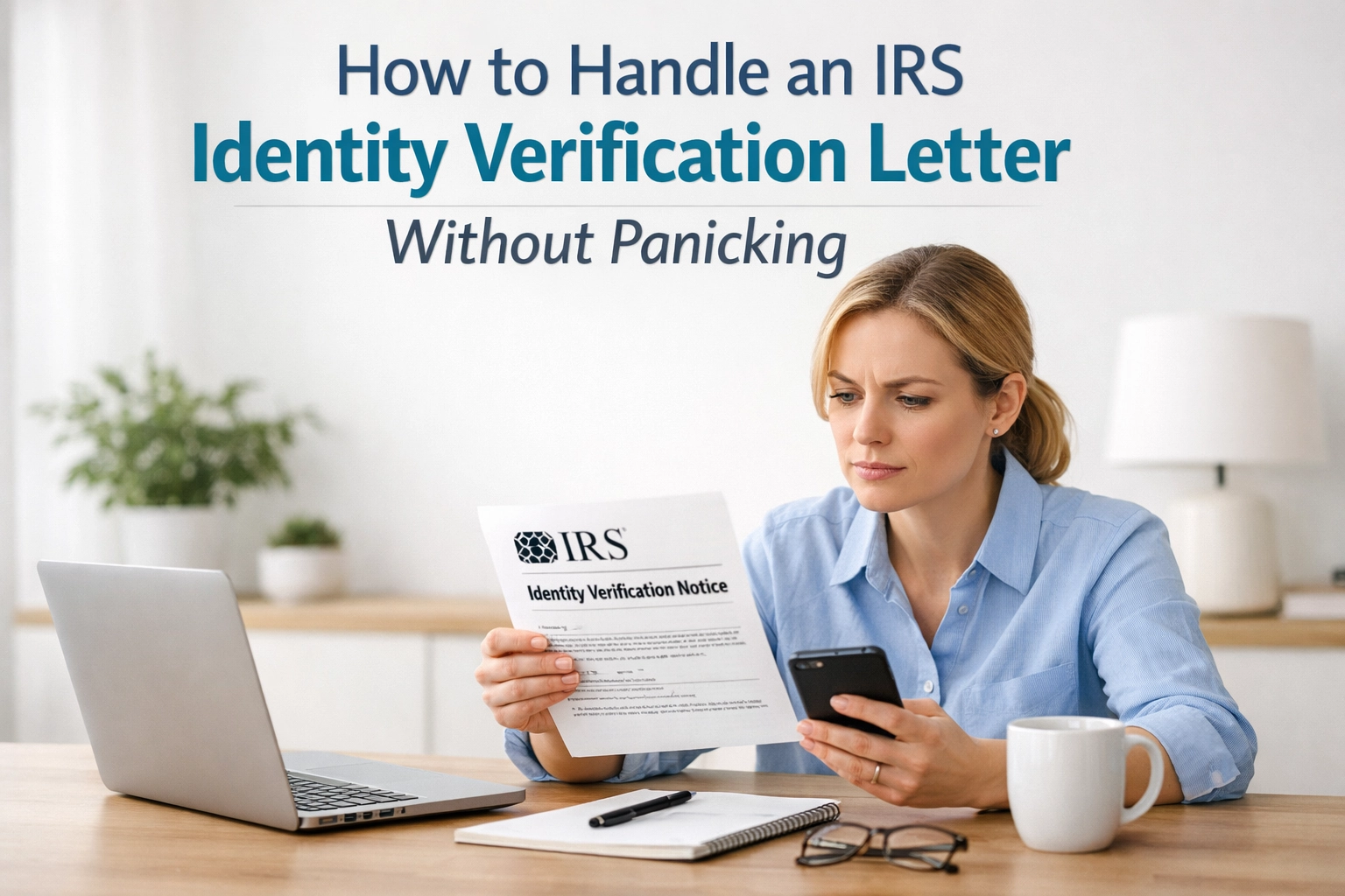 How to Handle an IRS Identity Verification Letter Without Panicking