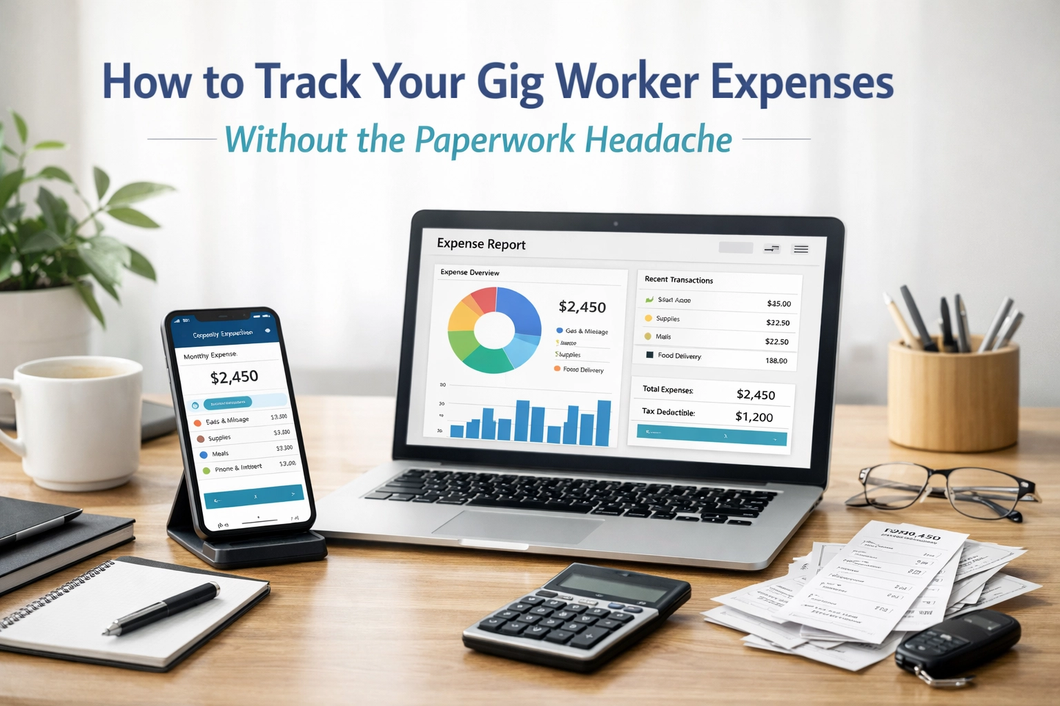 How to Track Your Gig Worker Expenses Without the Paperwork Headache