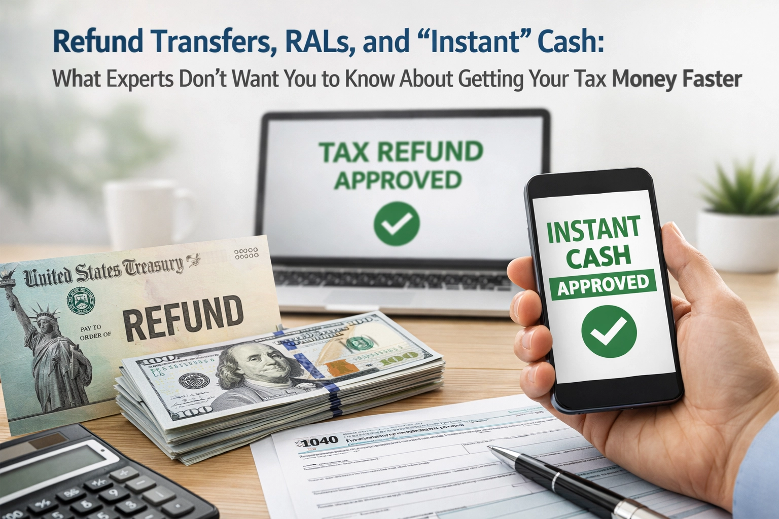 Refund Transfers, RALs, and “Instant” Cash: What Experts Don’t Want You to Know About Getting Your Tax Money Faster