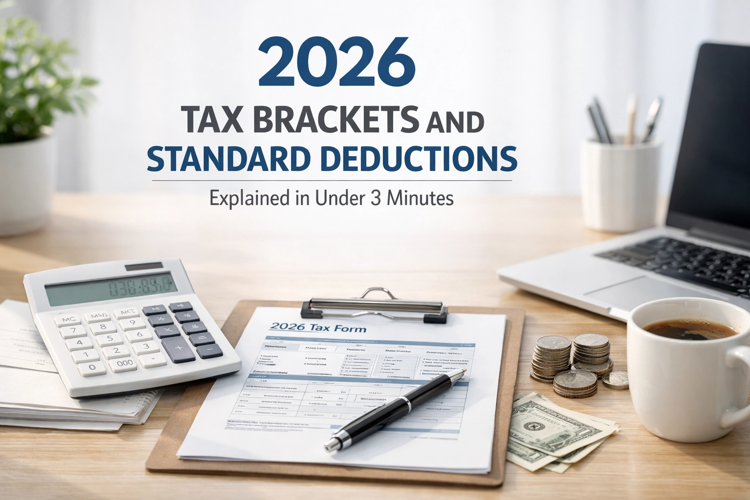 2026 Tax Brackets and Standard Deductions Explained in Under 3 Minutes